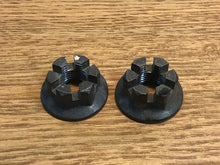 2004-2006 Yamaha Raptor 350 YFM350 OEM Set 2 Rear Axle Nuts Castle Nuts