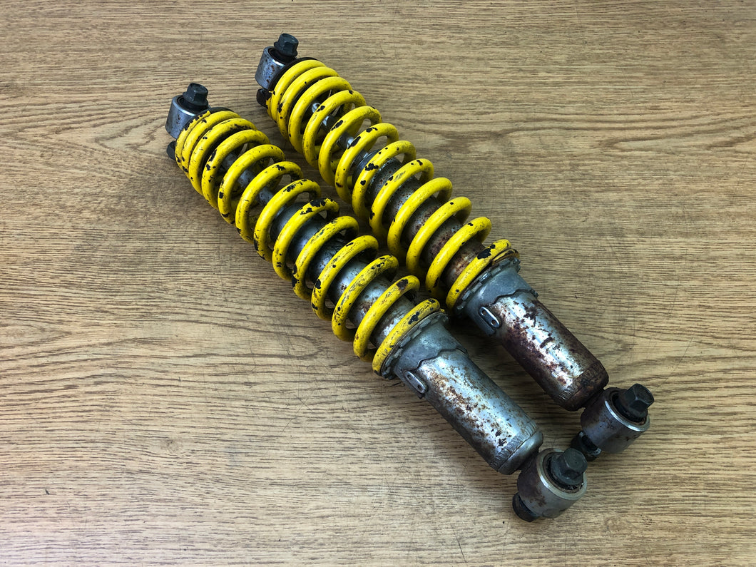 OEM 1988-2002 Yamaha Blaster YFS200 Right Left set Front Shocks Yellow