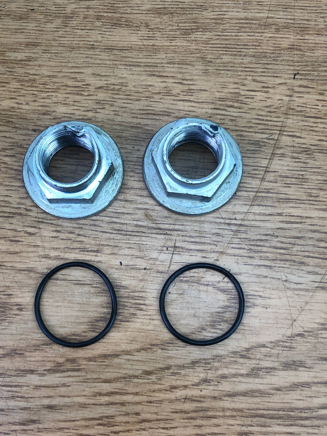 Yamaha Grizzly Kodiak Big Bear Front Axle Nuts O Rings 90179-20016-00