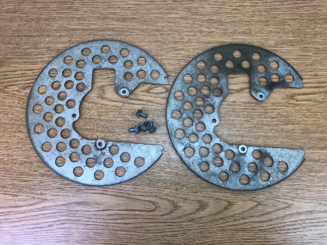 Yamaha Big Bear Grizzly Wolverine Bruin Kodiak Front Wheel Rings Rotor Guards