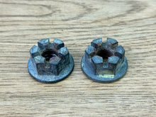 2001-2005 Honda TRX250EX 300X 90X OEM Front Axle Castle Nuts 90309-HC4-000