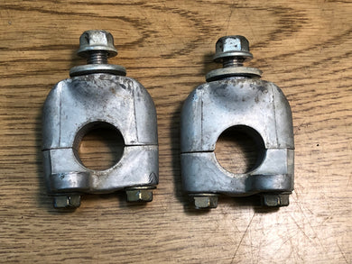 1998-2004 Honda Foreman 450 ES TRX450 Handlebar Clamps Handle Bar Clamps