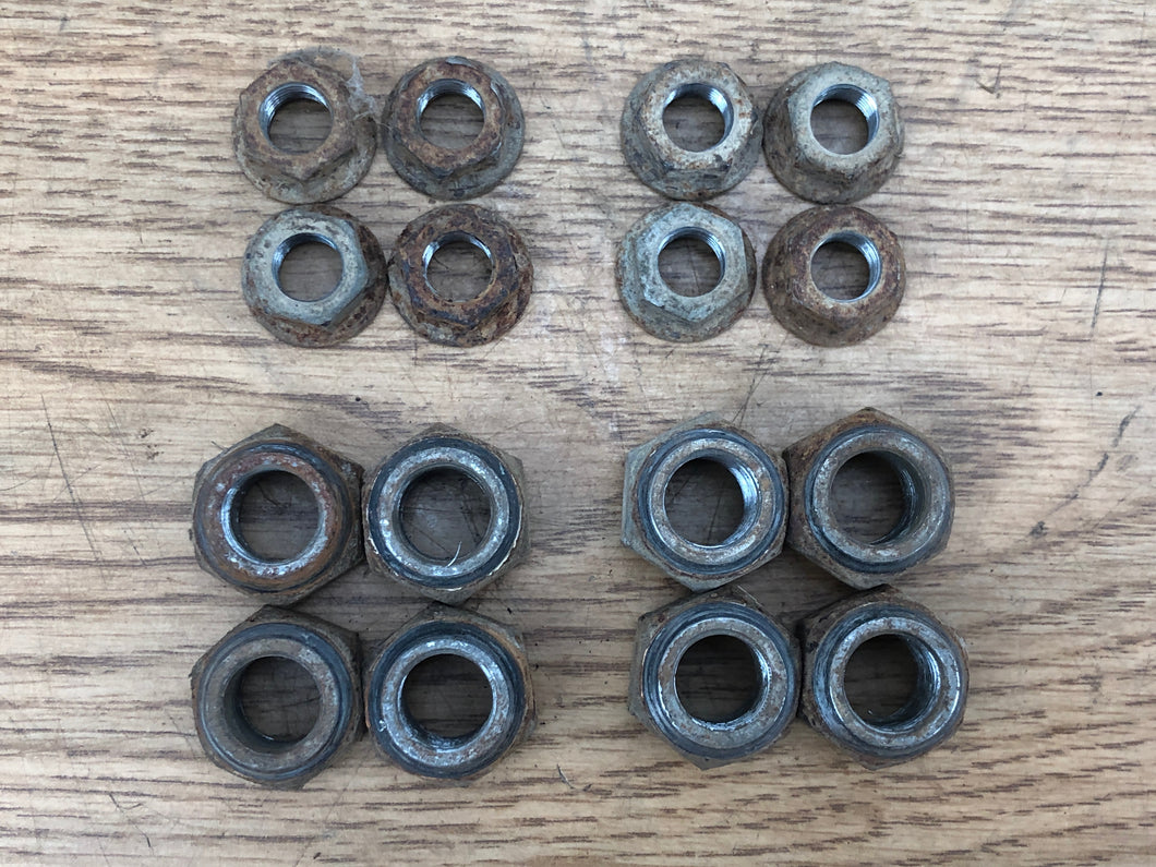 1994 Polaris Trail Boss 300 2x4 Front Rear Lug Nuts set of 16