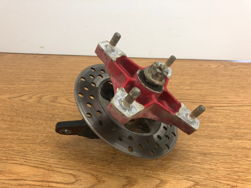 1991-2009 Honda TRX300EX TRX250x Right Front Knuckle Spindle Hub Rotor