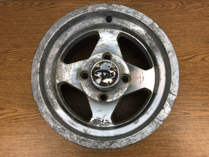 AMS Cast Aluminum ATV Wheel Machined Rims 0230-0027 0230-0030 Front Rear Set