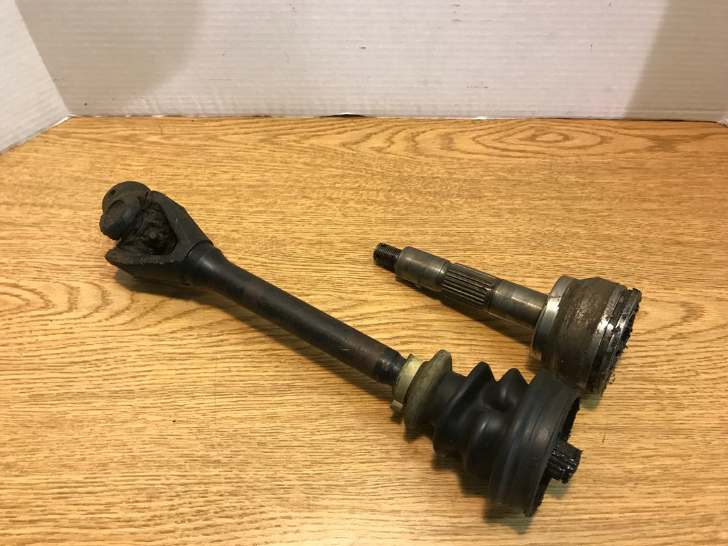 1999 99 Polaris Sportsman 335 Front Left Right Axle CV Driveshaft FOR PARTS ONLY