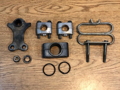 1998-2001 Yamaha Grizzly 600 4x4 OEM Steering Stem Clamp handlebar Clamp Pitman