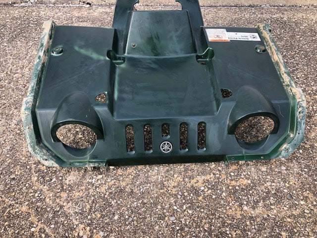 1999-2001 Yamaha Grizzly 600 4x4 Front Fender Plastic Hood Green